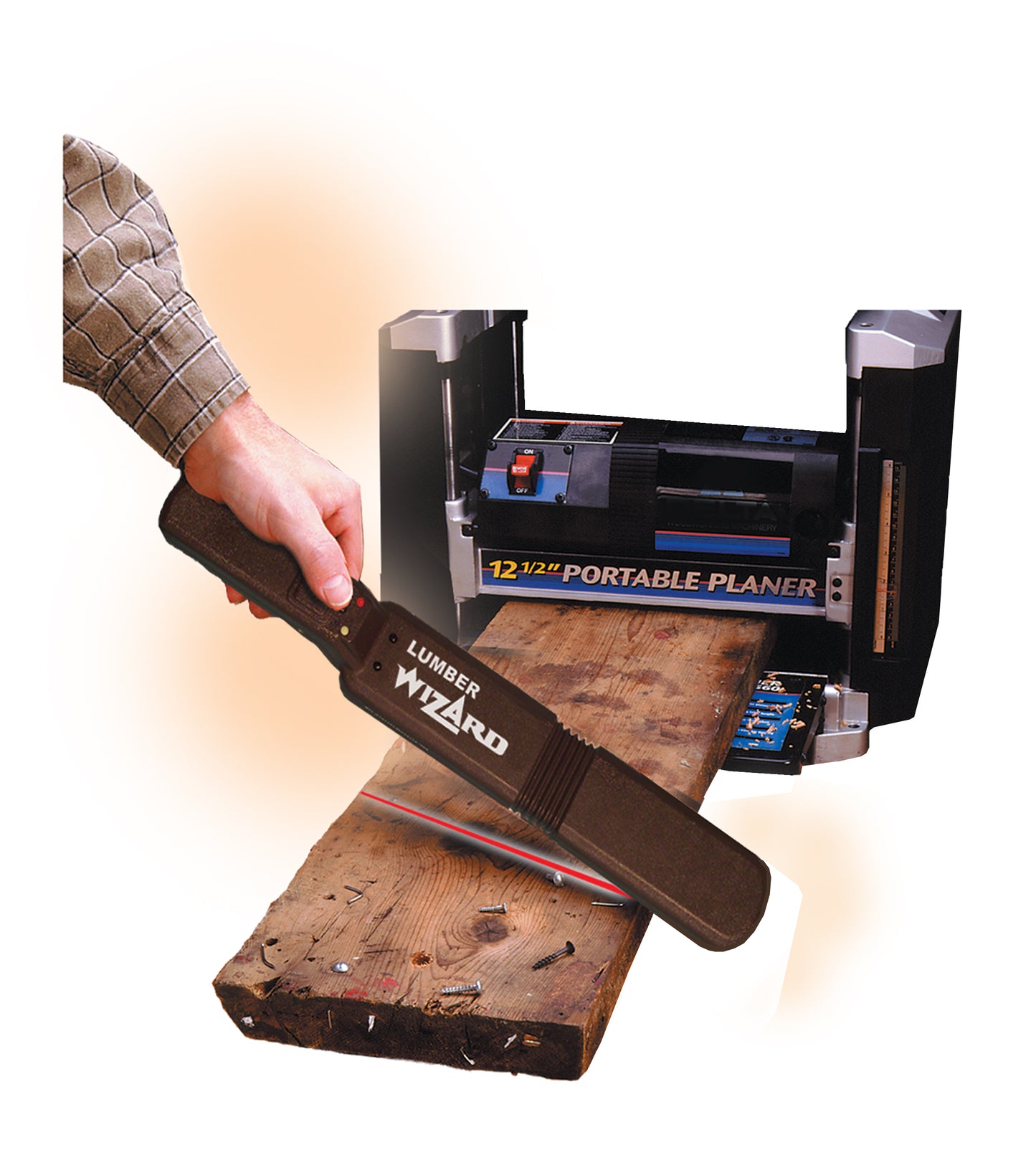 Lumber Wizard 5 Metal Woodworking Metal Detector