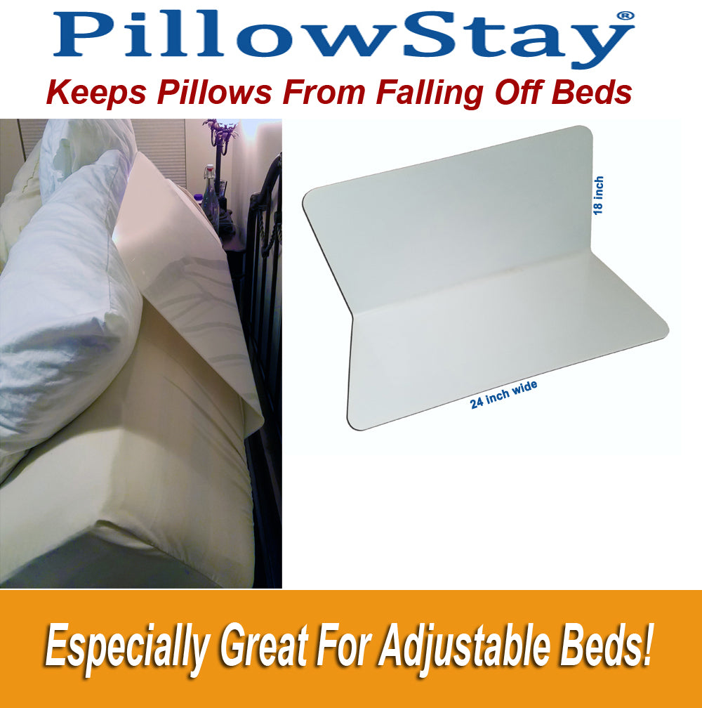 PillowStay®: Keep Your Pillows Secure on Adjustable Beds